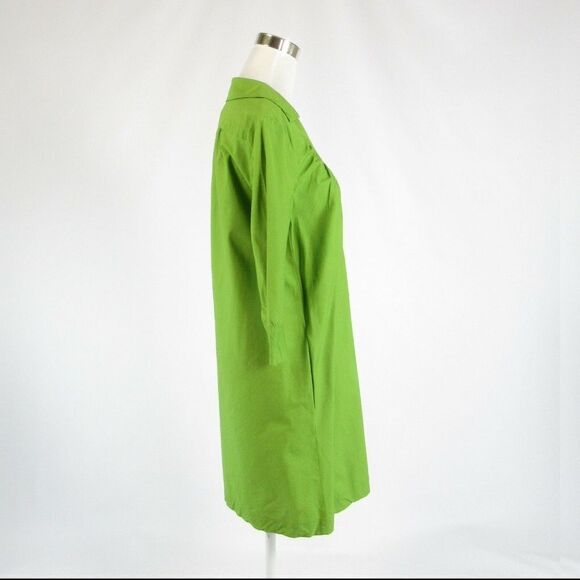Alberta Ferretti bright green dress 4 - Picture 5 of 8